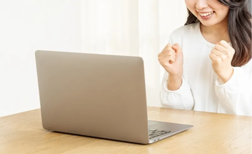 オンラインで交流する様子